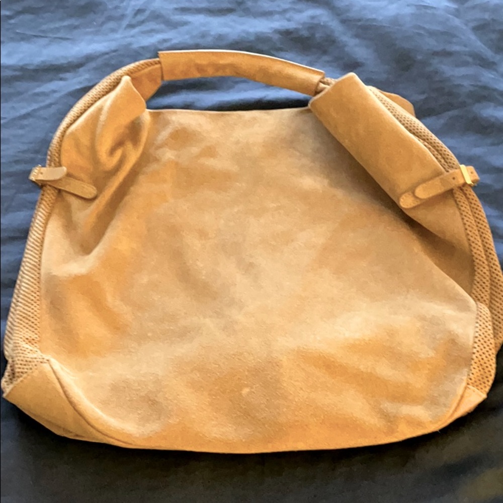 Frau Suede Beige Bag